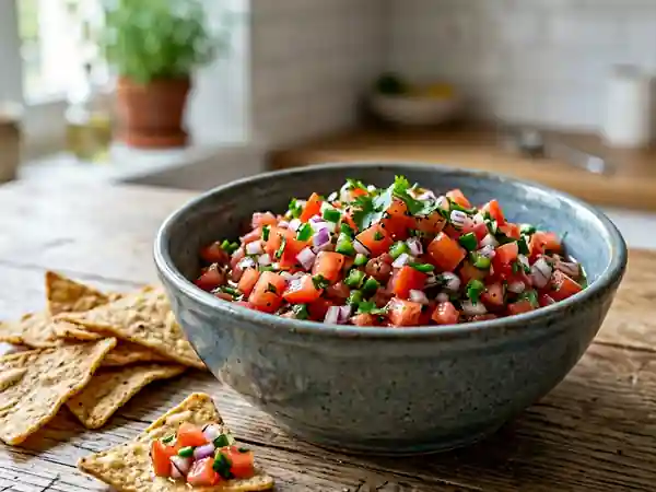 Salsa Mexicaine Croquante et Relevée - Photo de présentation