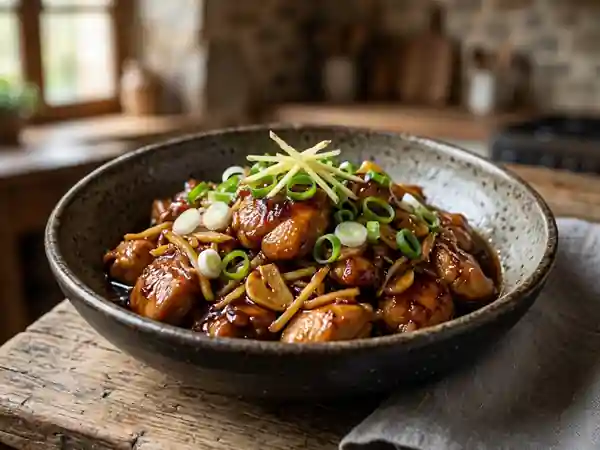 Poulet San Pai Laqué au Gingembre - Photo de présentation