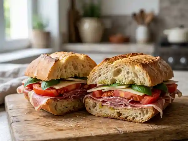 Pain Catalan Croustillant Serrano et Manchego - Photo de présentation