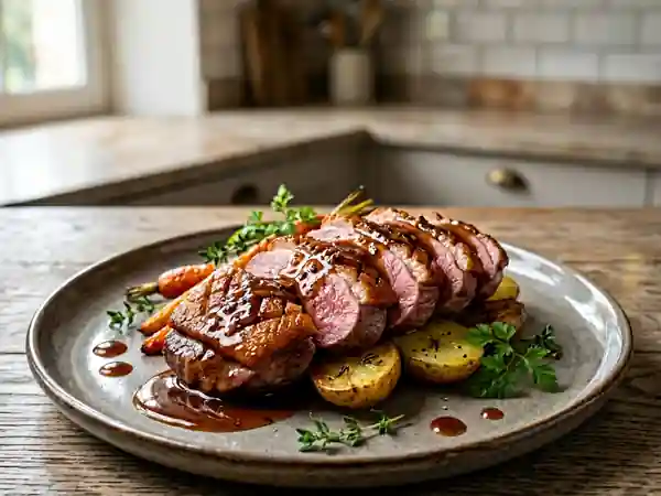 Sauce laquée au miel d'acacia - Photo de présentation