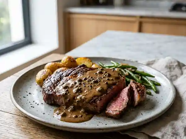 Sauce Onctueuse Poivre et Câpres - Photo de présentation