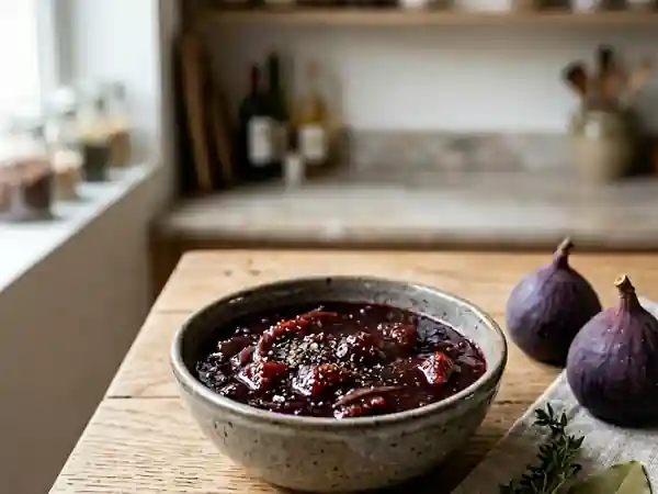 Sauce aux figues maison délicieuse et facile - Photo de présentation