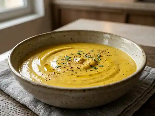 Béchamel au curry onctueuse et épicée - Photo de présentation