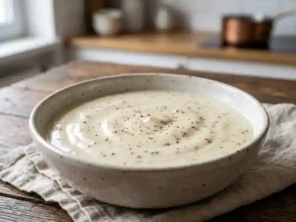 Béchamel à la moutarde onctueuse et relevée - Photo de présentation