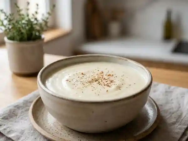 Béchamel aérienne et onctueuse - Photo de présentation