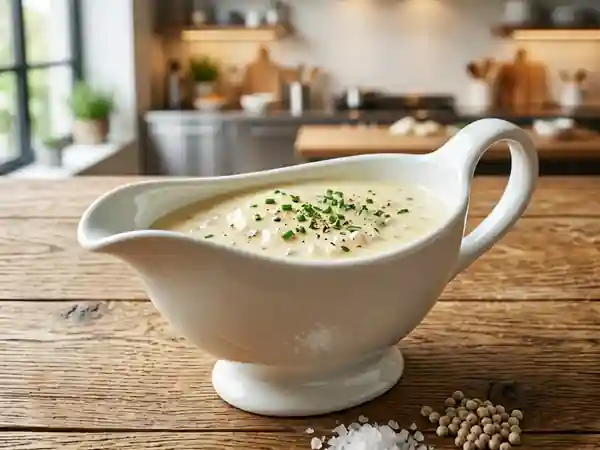 Beurre blanc onctueux et nacré - Photo de présentation