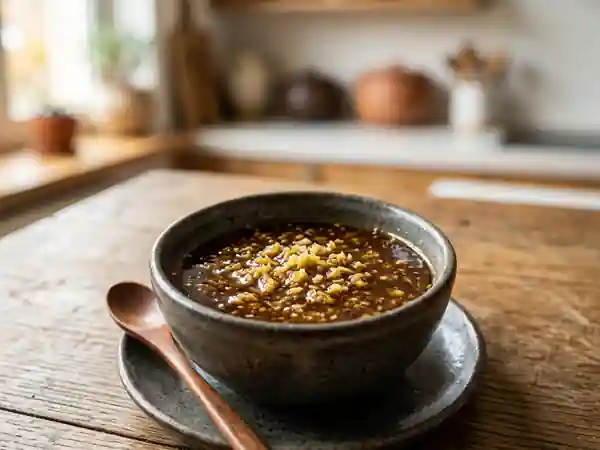 Sauce Soja-Gingembre Acidulée et Parfumée - Photo de présentation