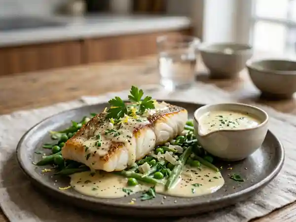 Sauce citronnée facile pour poisson : recette rapide et savoureuse - Photo de présentation