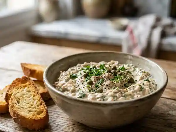 Tartinade de thon onctueuse aux câpres - Photo de présentation