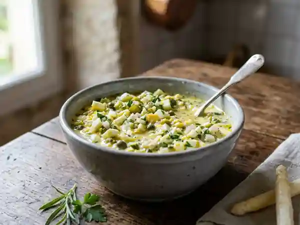 Sauce Gribiche Onctueuse aux Herbes Fraîches - Photo de présentation
