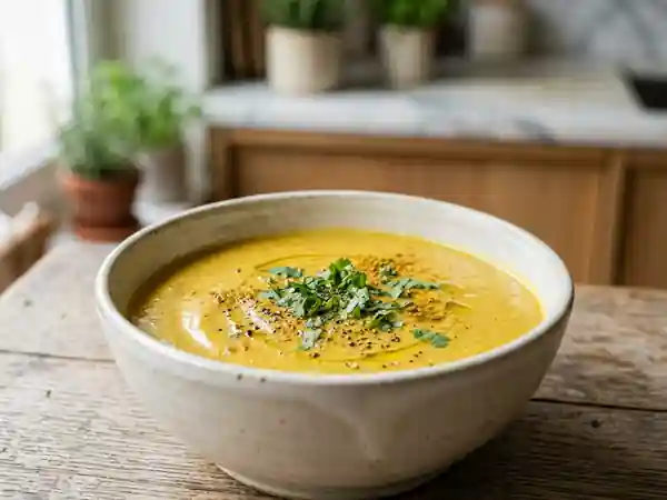 Sauce curry onctueuse et citronnée - Photo de présentation