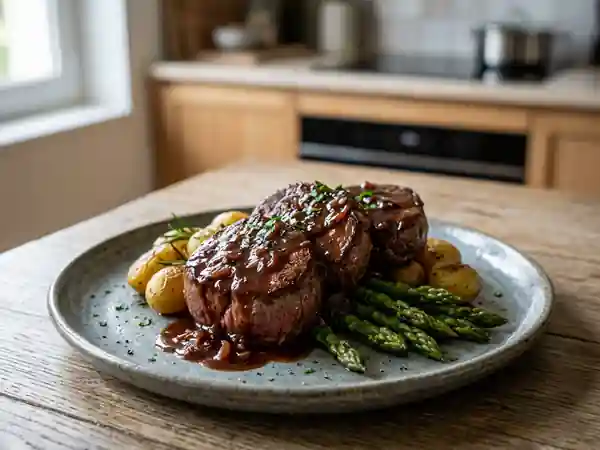 Sauce Madère onctueuse et brillante - Photo de présentation