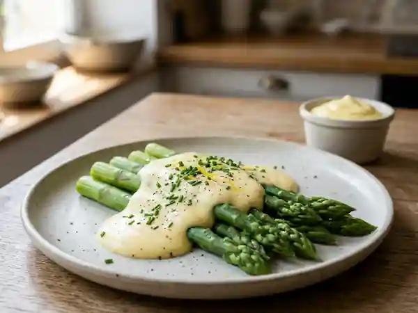 Sauce mousseline aérienne et onctueuse - Photo de présentation