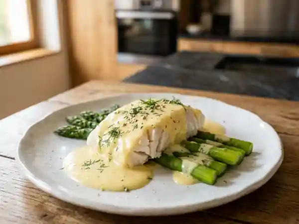 Sauce Mousseline Citronnée Aérienne et Veloutée - Photo de présentation