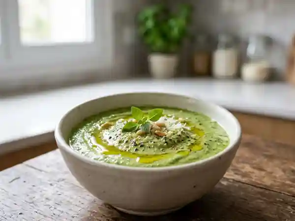 Crème de Ricotta au Pesto et Citron - Photo de présentation