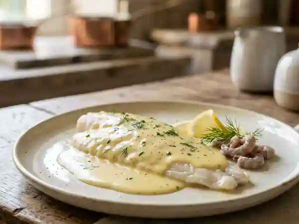 Sauce Ostendaise Onctueuse au Vin Blanc - Photo de présentation