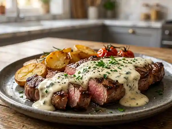 Sauce Roquefort Crémeuse et Facile à Réaliser - Photo de présentation