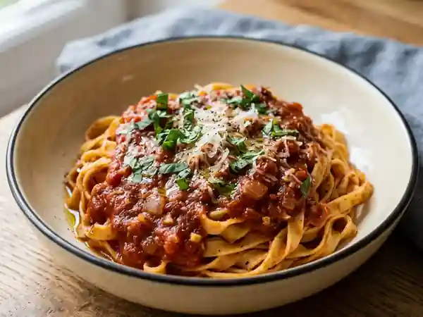 Sauce tomate à la cannelle pour tagliatelles : recette savoureuse et parfumée - Photo de présentation
