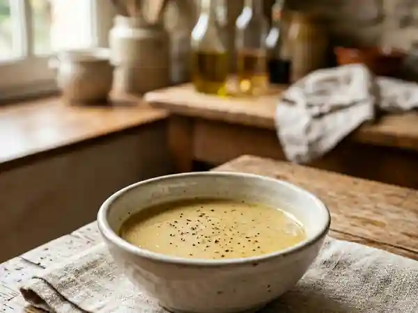 Sauce vinaigrette légère maison : recette facile et saine - Photo de présentation