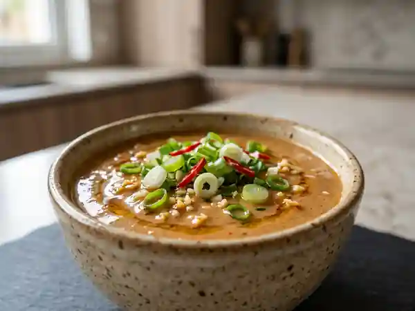 Sauces onctueuses et relevées pour fondue chinoise - Photo de présentation