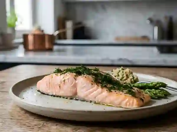 Saumon au citron et à l'aneth - Photo de présentation