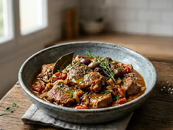 Sauté de veau fondant à la provençale - Photo de présentation