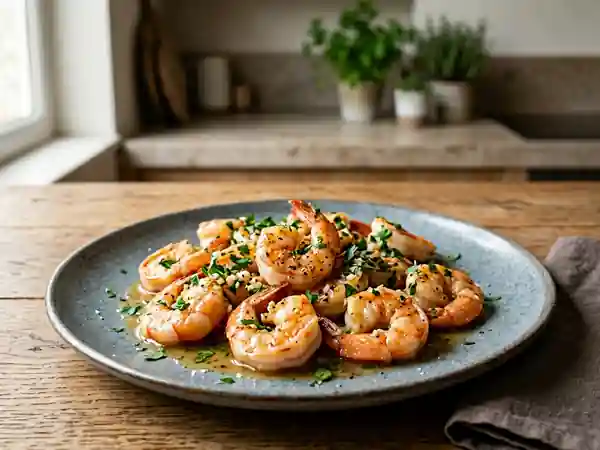 Scampis flambés à l'Armagnac : recette savoureuse et facile - Photo de présentation