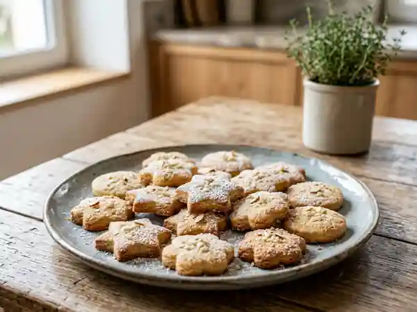 Schwoewebredele : sablés fondants à l'amande - Photo de présentation
