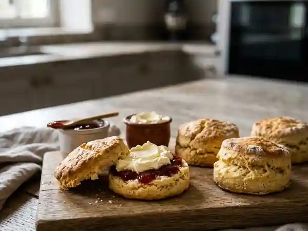 Scones Moelleux au Beurre Frais - Photo de présentation
