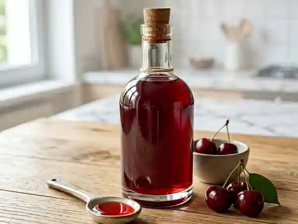 Sirop de Cerise Maison : Recette Facile et Gourmande - Photo de présentation