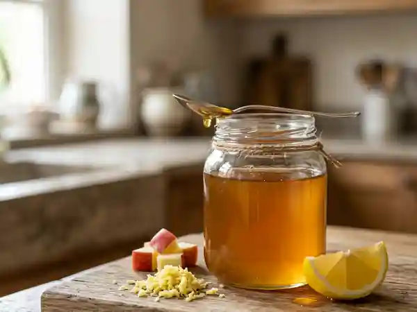 Sirop de Gingembre Intense et Pomme Acidulée - Photo de présentation