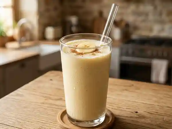 Smoothie Lait à la Banane Crémeux et Naturel - Photo de présentation