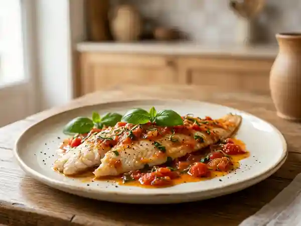 Sole Maranello fondante aux tomates fraîches - Photo de présentation