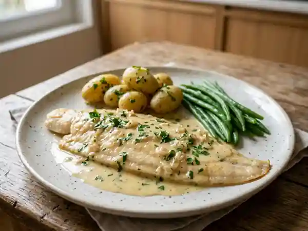 Sole normande : recette traditionnelle savoureuse et facile - Photo de présentation