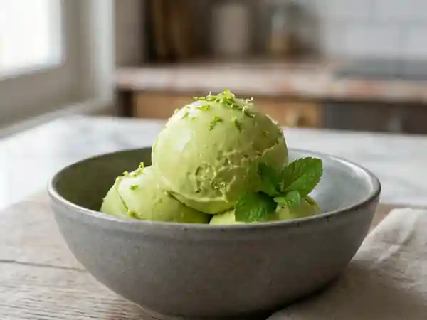 Sorbet Avocat Givré et Ultra Crémeux - Photo de présentation