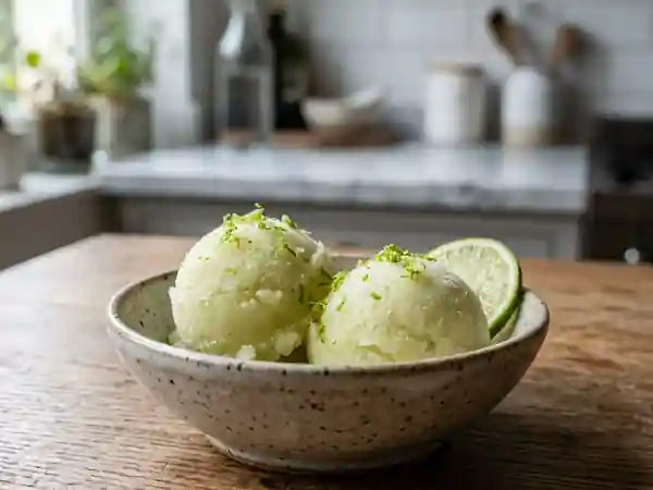 Sorbet Givré au Citron Vert - Photo de présentation