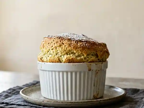 Soufflé Nuageux au Parfum de Chartreuse - Photo de présentation