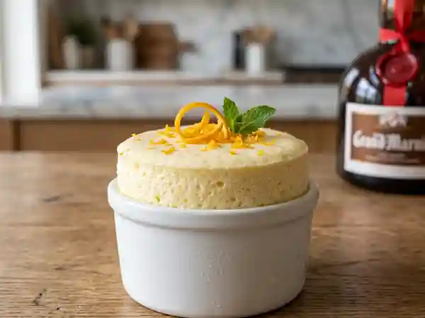 Soufflé glacé nuage au Grand-Marnier - Photo de présentation