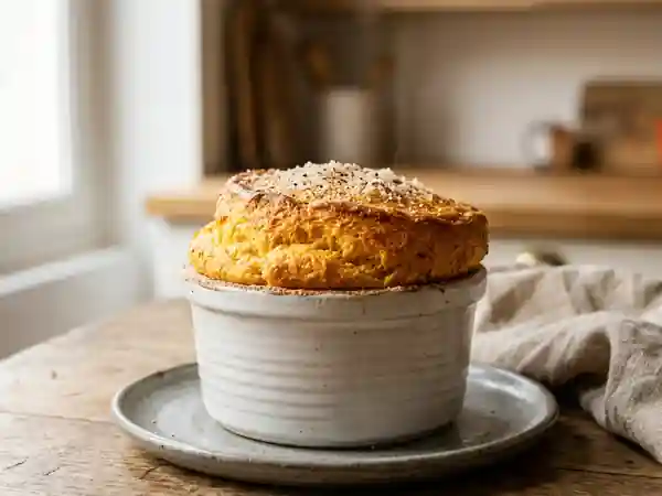 Soufflé léger et moelleux à la carotte : recette facile et gourmande - Photo de présentation