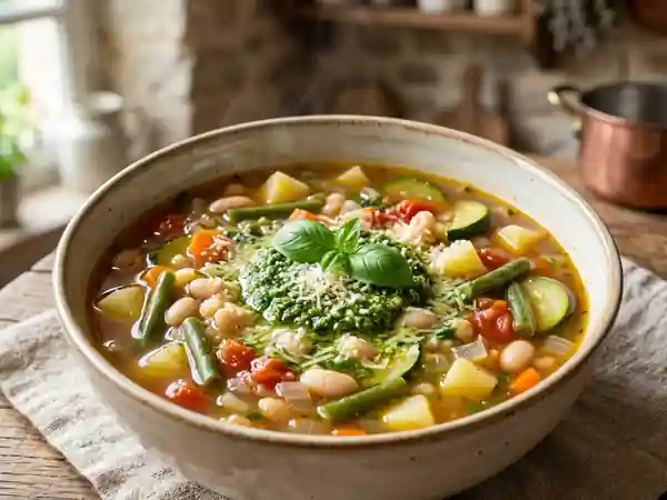 Soupe au Pistou Provençale : Recette Authentique et Savoureuse - Photo de présentation