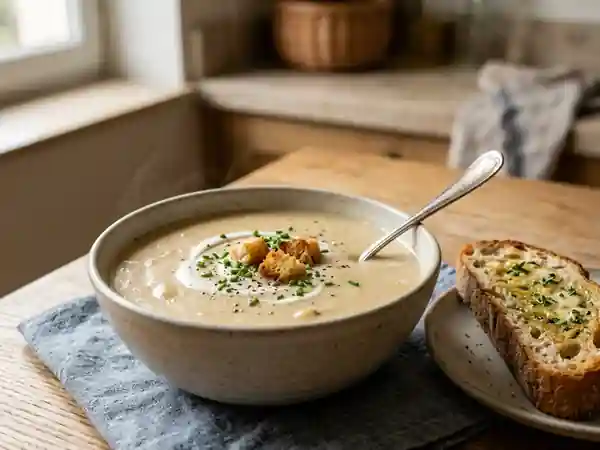 Velouté de Maredsous onctueux et fondant - Photo de présentation