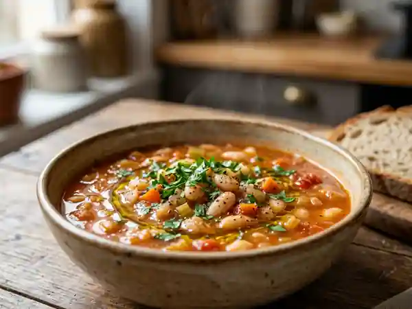 Fassoulatha : Velouté de Haricots à la Grecque - Photo de présentation