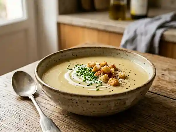 Velouté d'endives onctueux à la bière blonde - Photo de présentation