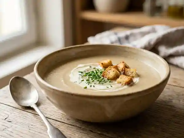 Soupe d'endives onctueuse à la belge - Photo de présentation