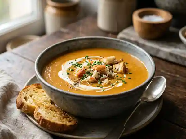 Soupe d'étrilles délicieuse et facile à préparer - Photo de présentation