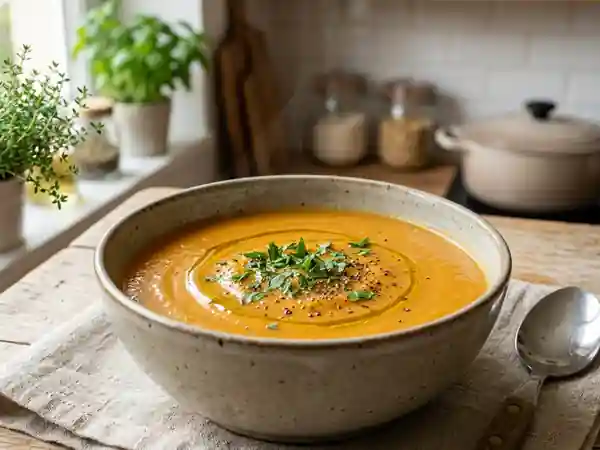 Soupe Express Délicieuse et Réconfortante - Photo de présentation