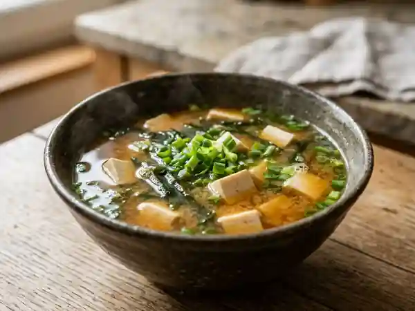 Soupe Miso Traditionnelle Japonaise Facile - Photo de présentation