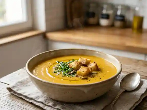 Soupe réconfortante BETTY aux légumes frais - Photo de présentation