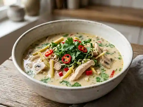 Bouillon Thaï Poulet Citronnelle & Coco - Photo de présentation
