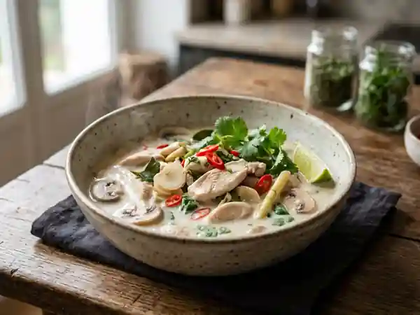 Tom Ka Gai onctueuse à la citronnelle - Photo de présentation